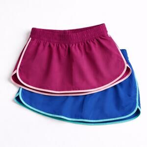 Outdoor Voices Lightspeed 3” Pace Skort Bundle (Set of 2) Size Large a Pink Blue